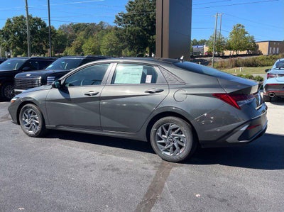 2026 Hyundai Elantra Hybrid Blue