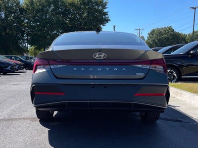 2026 Hyundai Elantra Hybrid Blue