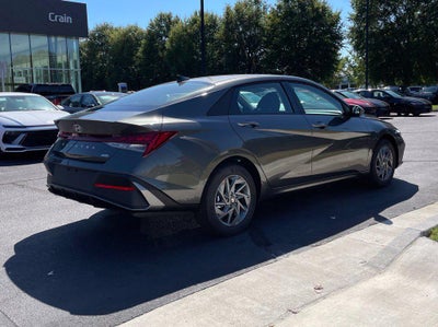 2026 Hyundai Elantra Hybrid Blue