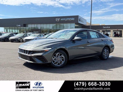 2026 Hyundai Elantra Hybrid Blue