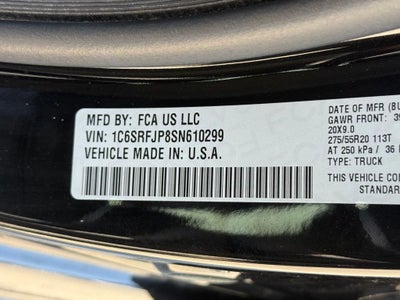 2025 RAM 1500 Laramie Crew Cab 4x4 5'7' Box