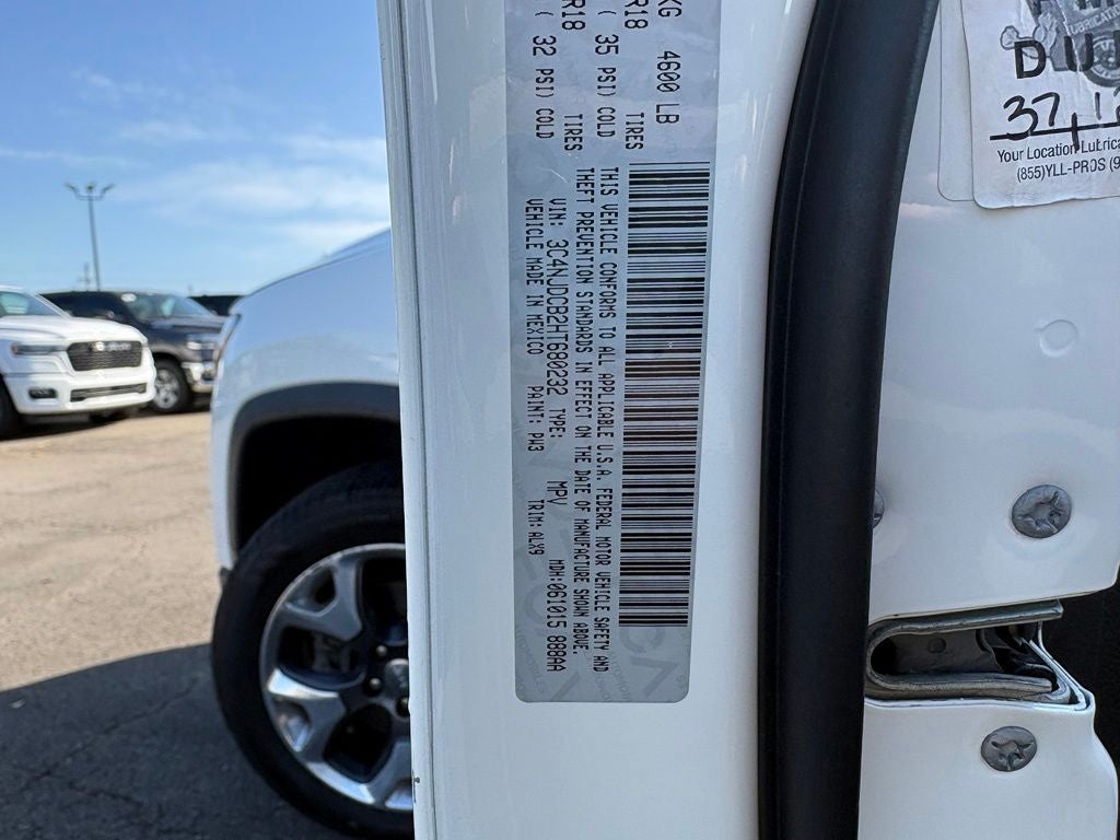 2017 Jeep New Compass Limited 4x4