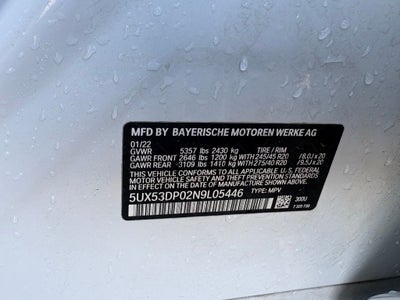 2022 BMW X3 xDrive30i