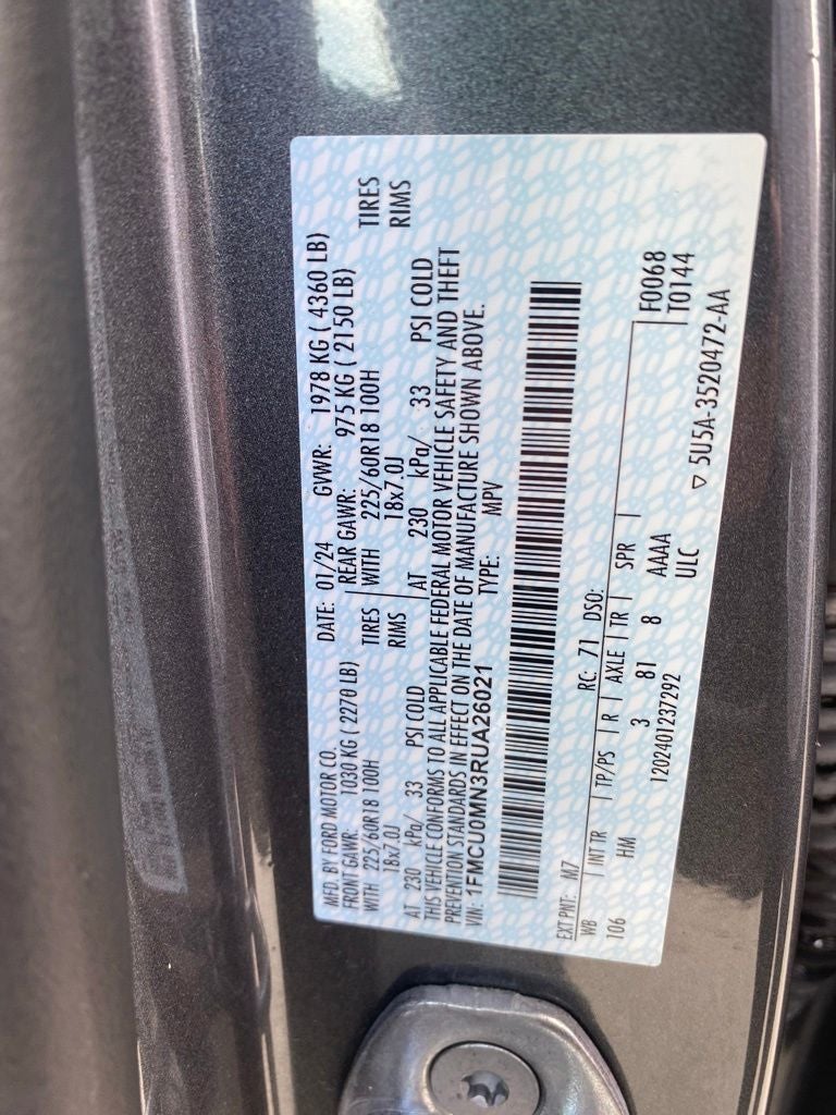 2024 Ford Escape ST-Line