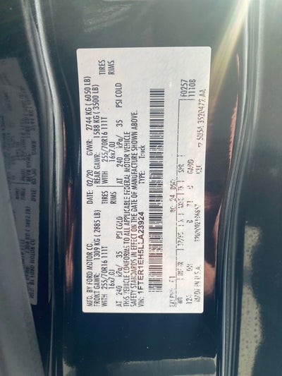 2020 Ford Ranger XL