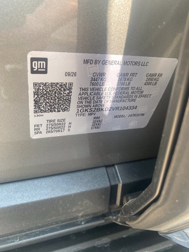 2027 GMC Yukon Elevation