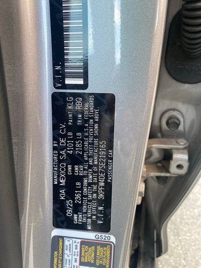 2025 Kia K4 GT-Line