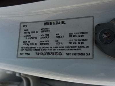 2020 Tesla Model 3 Performance