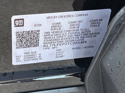 2026 Chevrolet Trax LS