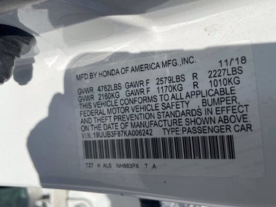 2019 Acura TLX 3.5L Advance Pkg SH-AWD