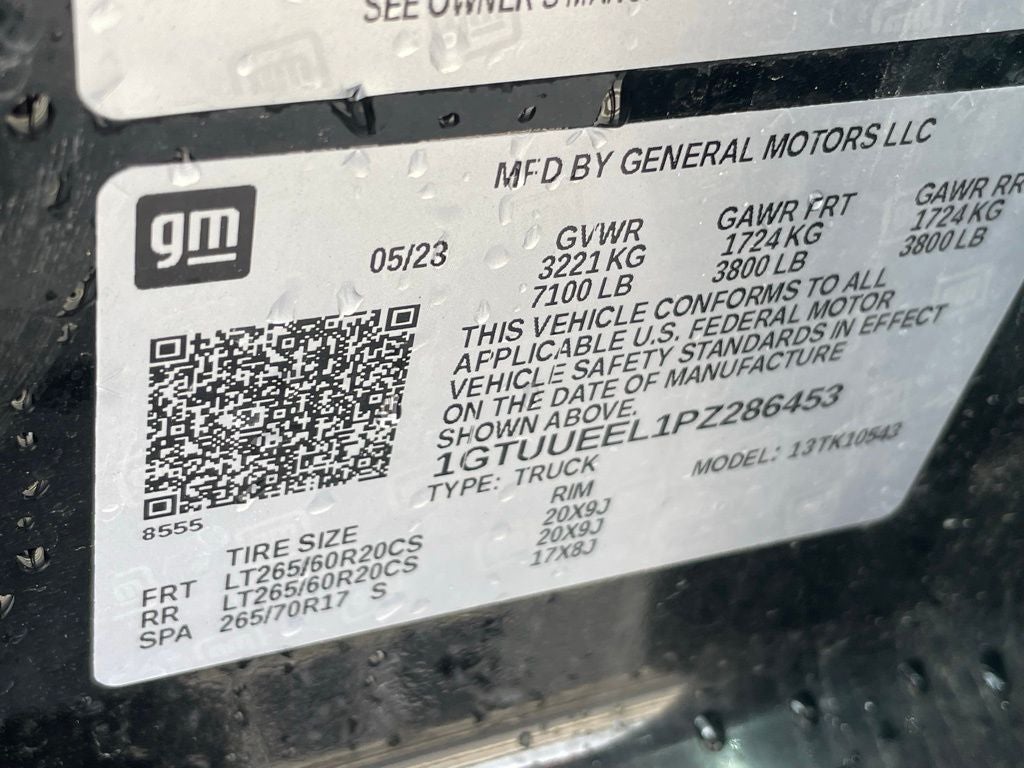 2023 GMC Sierra 1500 AT4 - SUNROOF / HEAD-UP DISPLAY