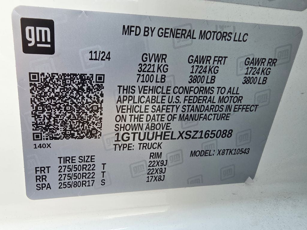 2025 GMC Sierra 1500 Denali Ultimate - HEAD UP DISPLAY / VENTILATED SEATS