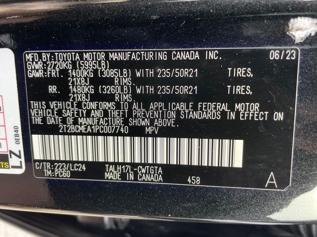 2023 Lexus RX 500h F SPORT Performance - PANORAMIC SUNROOF