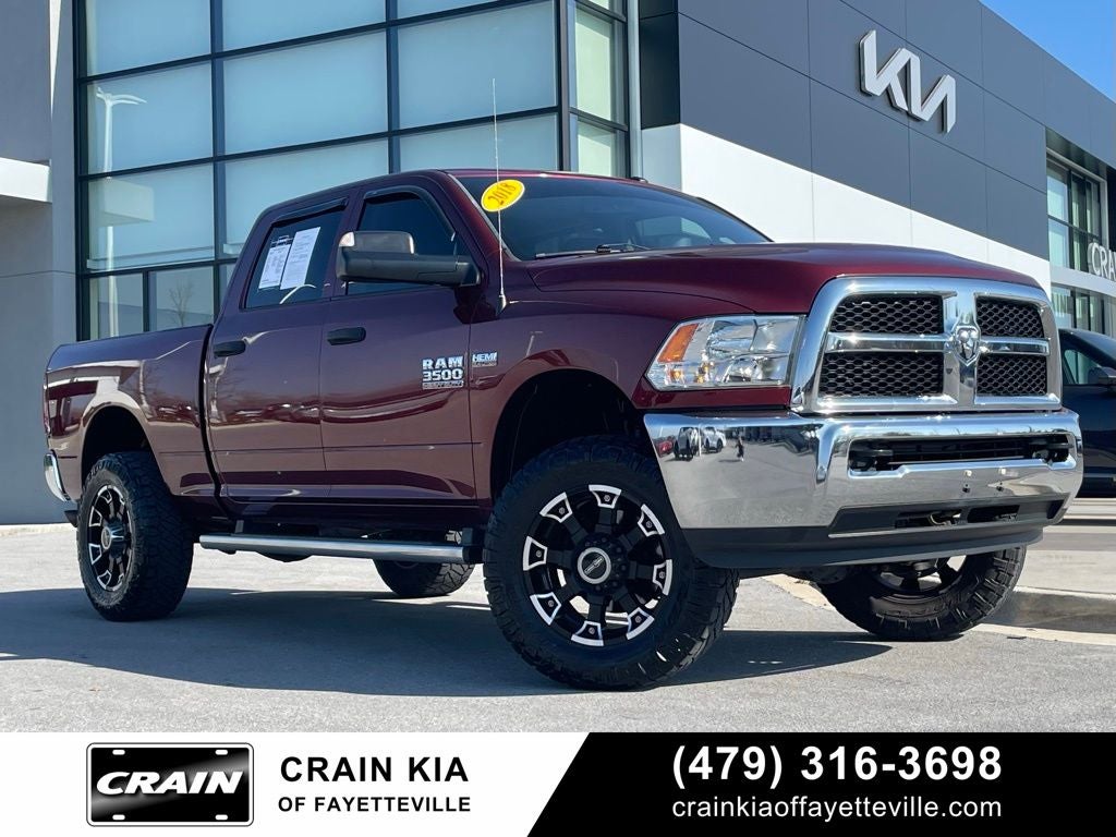2018 RAM 3500 Tradesman - ONE OWNER / 6.4 HEMI