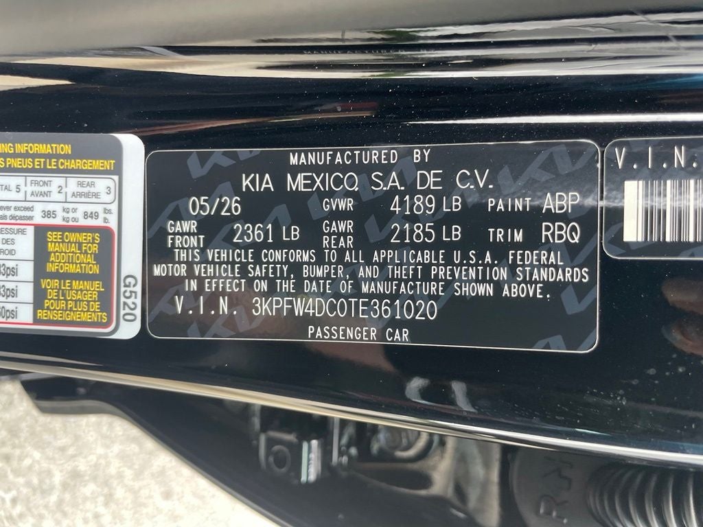 2026 Kia K4 GT-Line Turbo