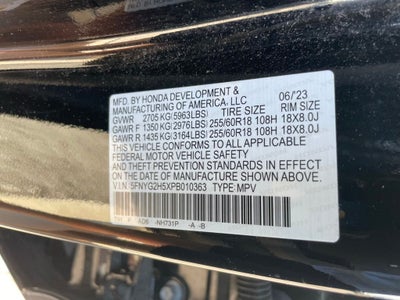 2023 Honda Pilot EX-L 7 Passenger