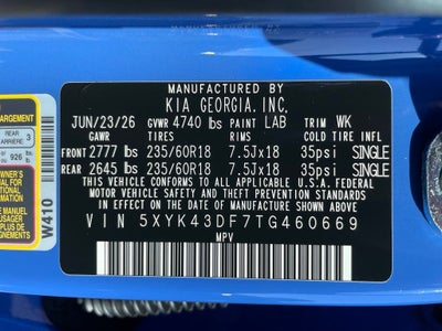 2026 Kia Sportage SX