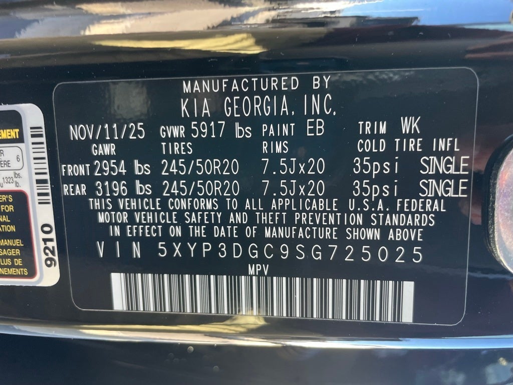 2025 Kia Telluride EX