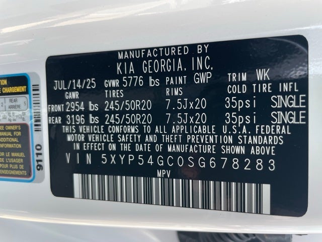 2025 Kia Telluride SX