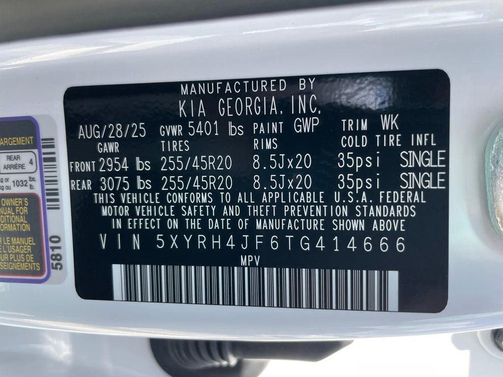 2026 Kia Sorento EX