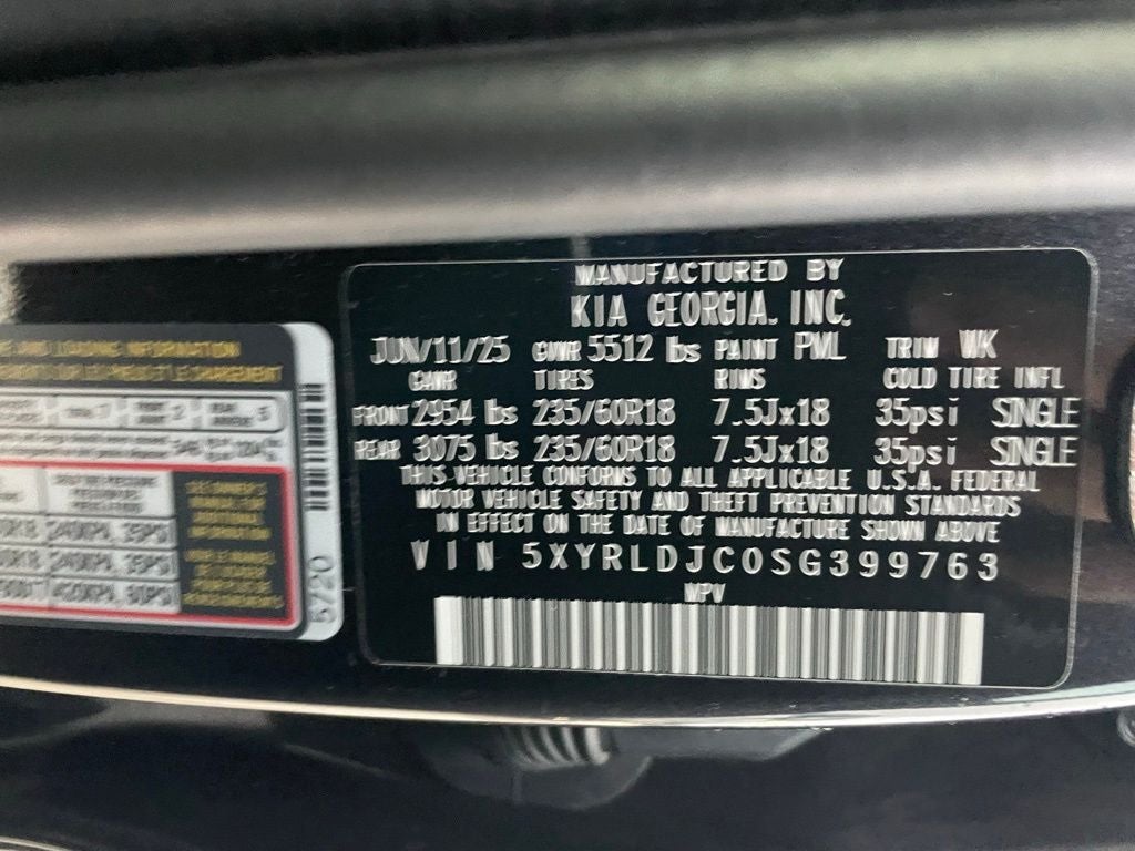 2025 Kia Sorento S