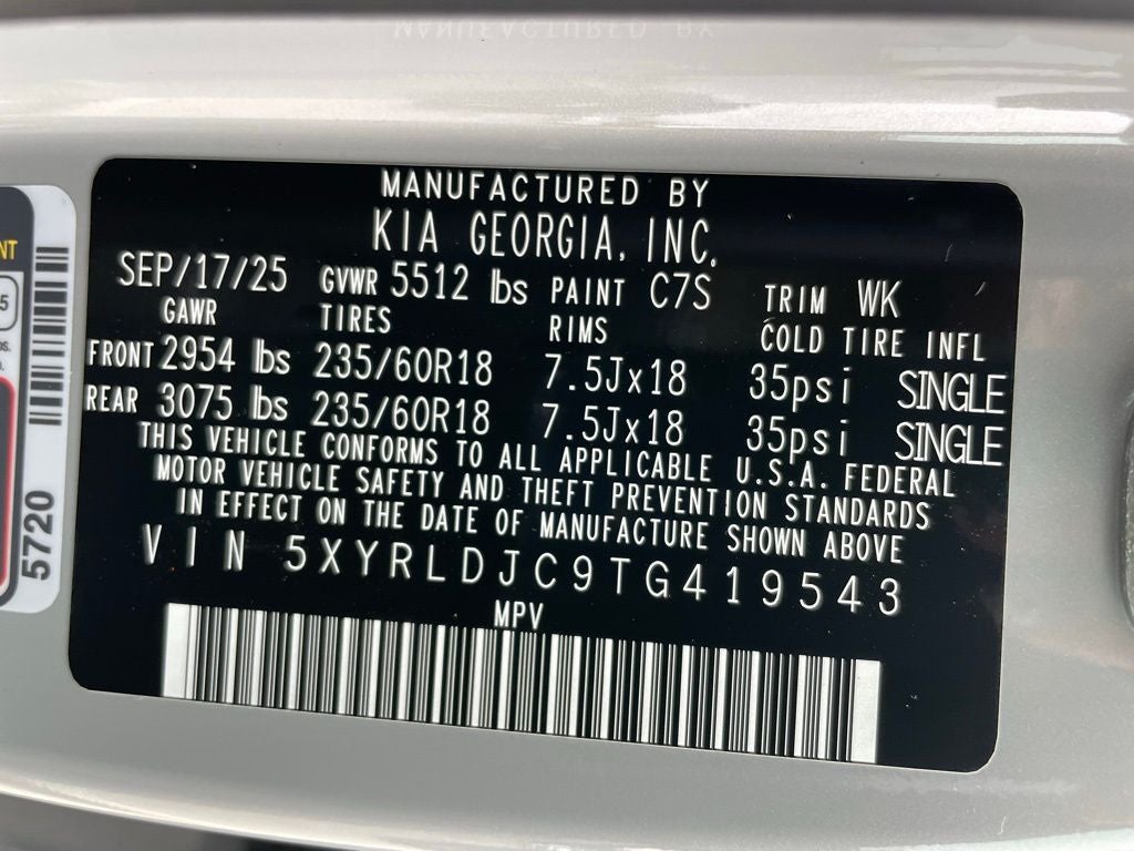2026 Kia Sorento S