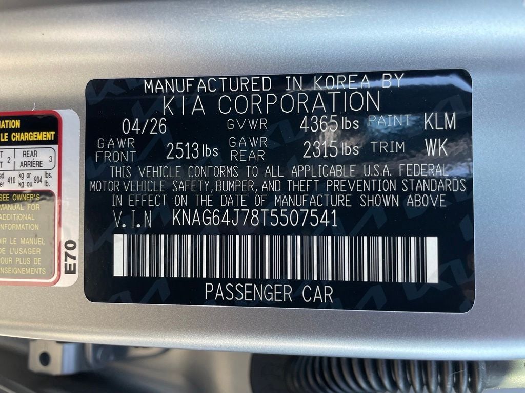2026 Kia K5 GT-Line