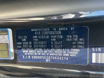 2026 Kia Carnival LXS
