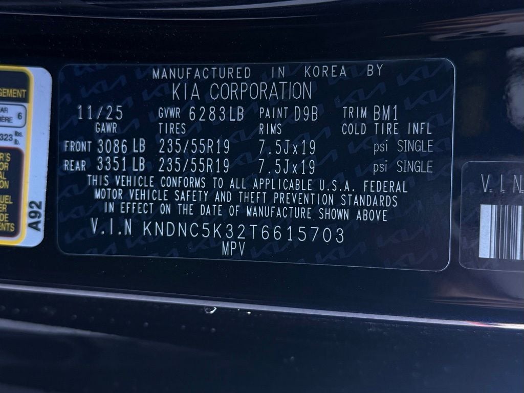 2026 Kia Carnival EX