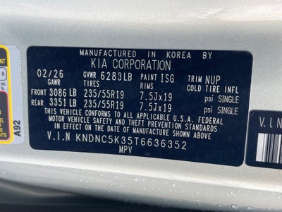 2026 Kia Carnival EX