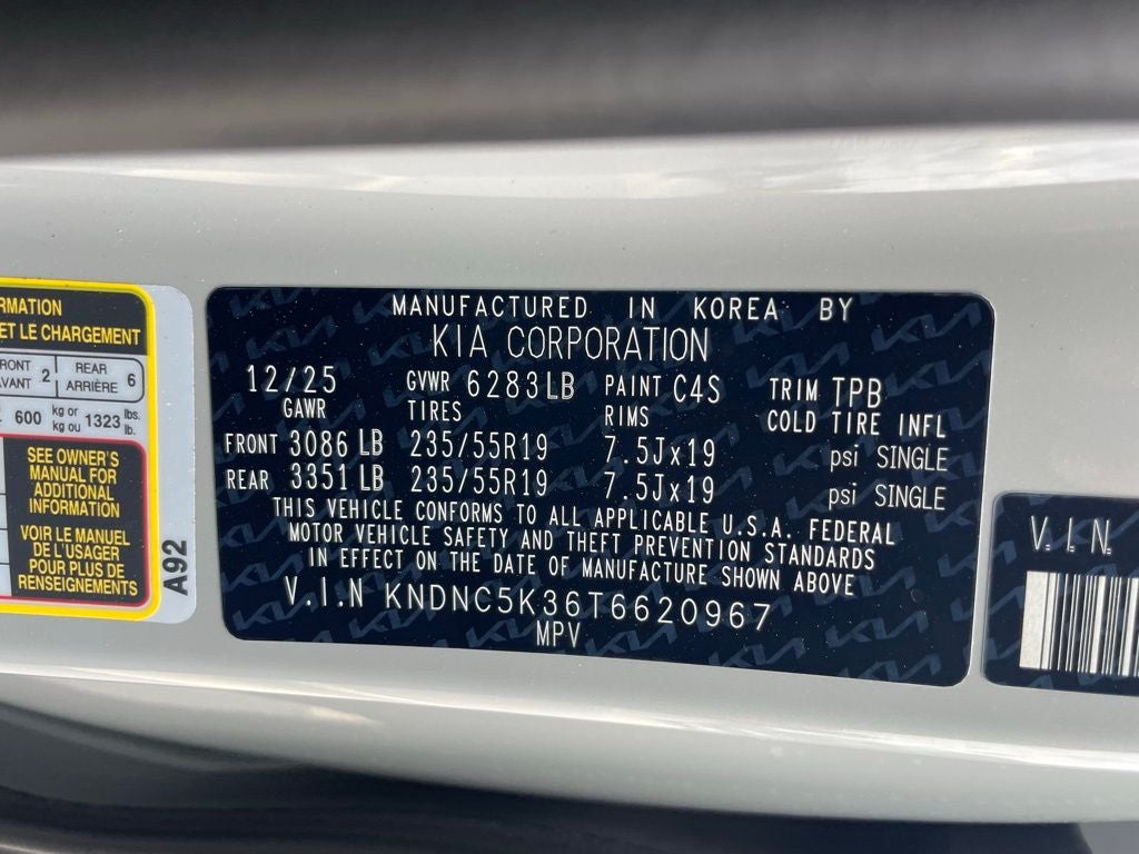 2026 Kia Carnival EX