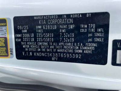 2026 Kia Carnival EX