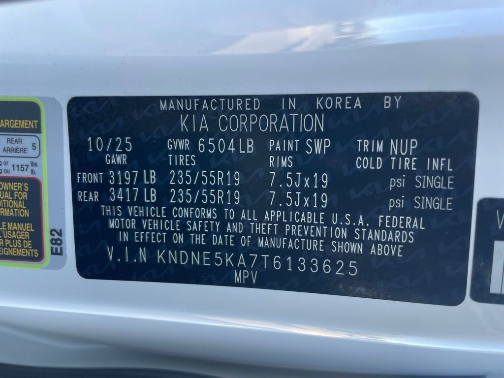 2026 Kia Carnival Hybrid SX Prestige