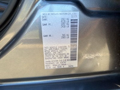 2024 Nissan Altima 2.5 SR