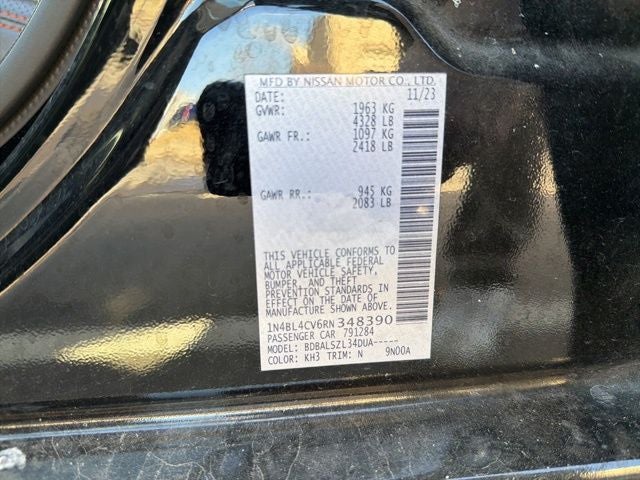 2024 Nissan Altima 2.5 SR