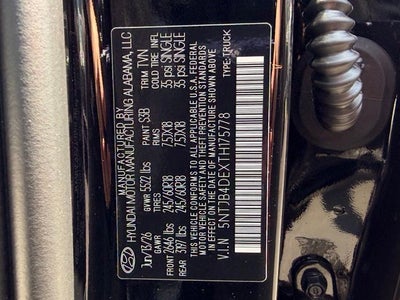 2026 Hyundai Santa Cruz SEL