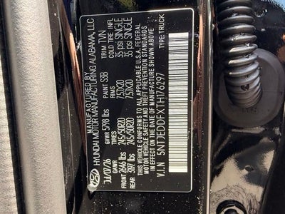 2026 Hyundai Santa Cruz Limited