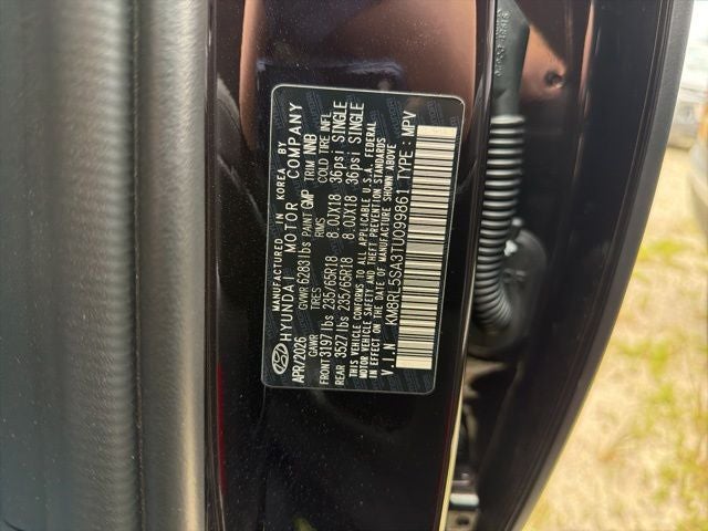 2026 Hyundai Palisade Hybrid Blue SEL 7 Passenger