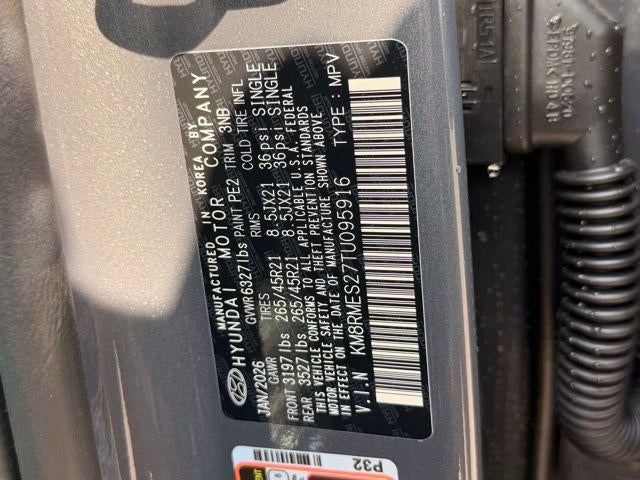 2026 Hyundai Palisade Calligraphy AWD