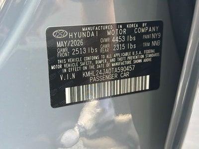 2026 Hyundai Sonata SE