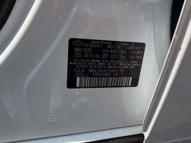 2026 Hyundai Sonata SE