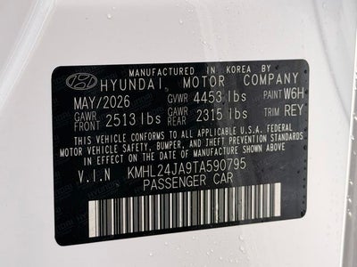2026 Hyundai Sonata SE