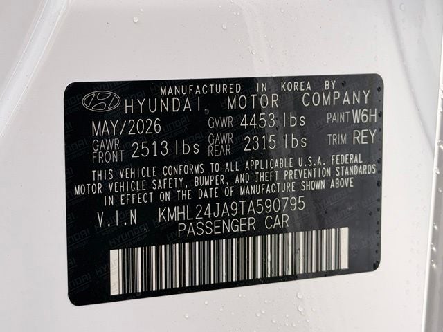 2026 Hyundai Sonata SE