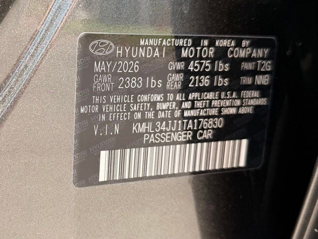 2026 Hyundai Sonata Hybrid SEL