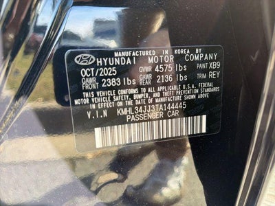 2026 Hyundai Sonata Hybrid SEL