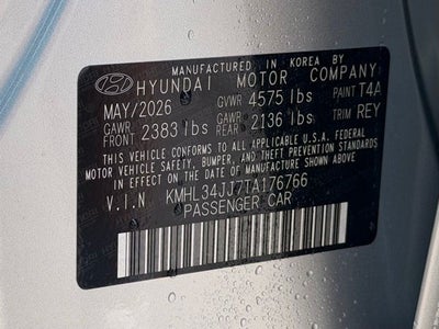 2026 Hyundai Sonata Hybrid SEL