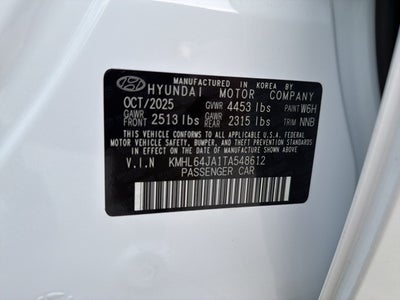 2026 Hyundai Sonata SEL Sport