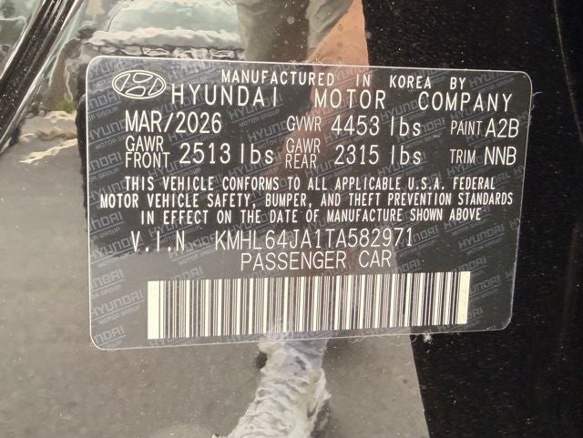 2026 Hyundai Sonata SEL Sport