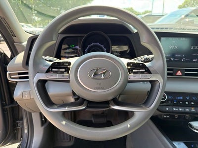 2023 Hyundai Elantra Hybrid Blue
