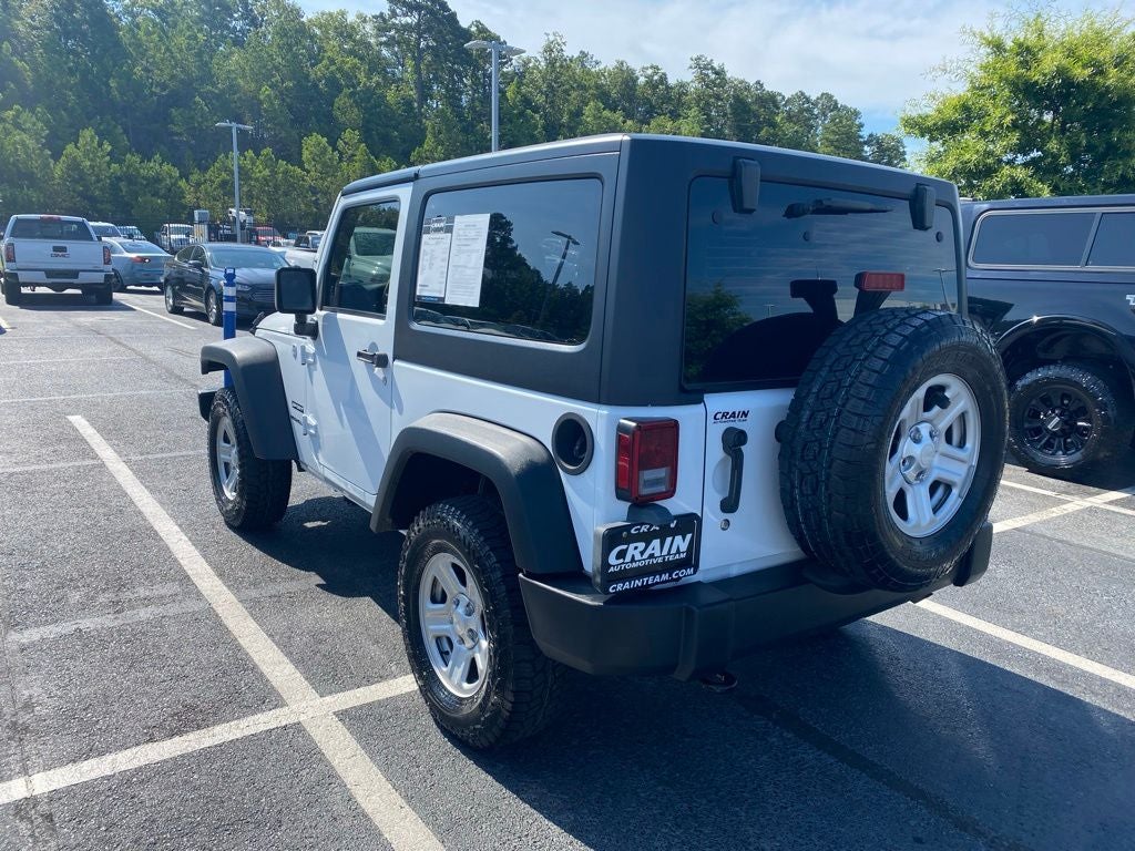 2017 Jeep Wrangler Sport